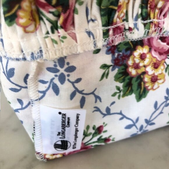 LONGABERGER MOTHER'S DAY 1994 Basket, Liner & Protector - Picture 12 of 13